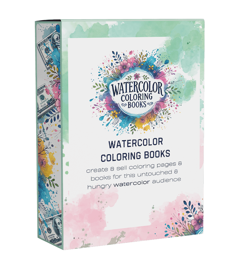 Watercolor Coloring Books (2)