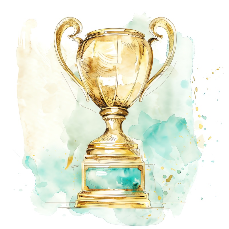 golden-worldcup-soccer-trophy-baby-nursery-watercolor-illustration