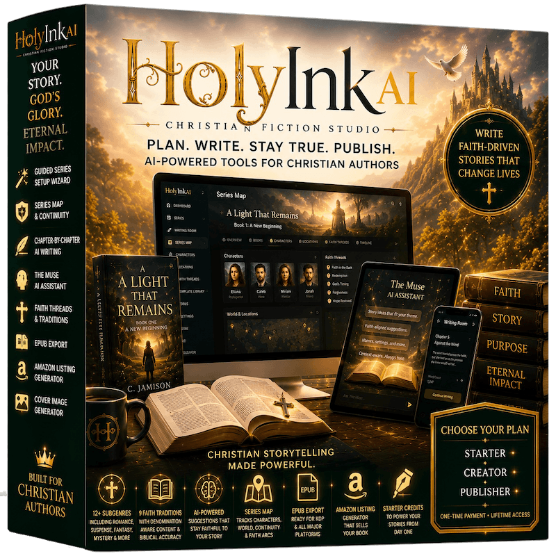 HolyInk AI Christian Fiction Studio