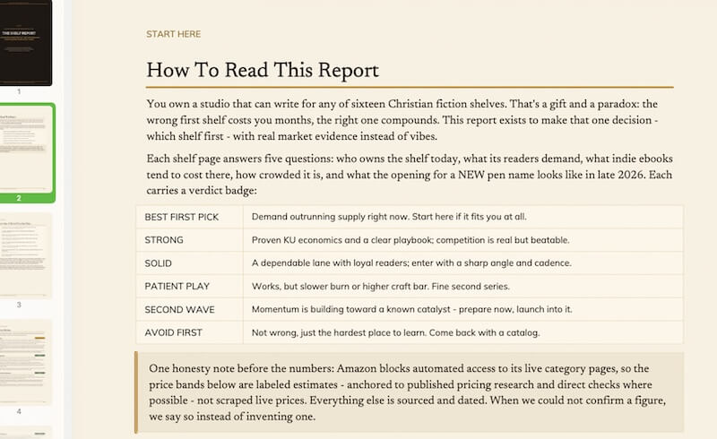 The Shelf Report 2026 preview