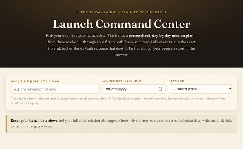 Launch Command Center preview